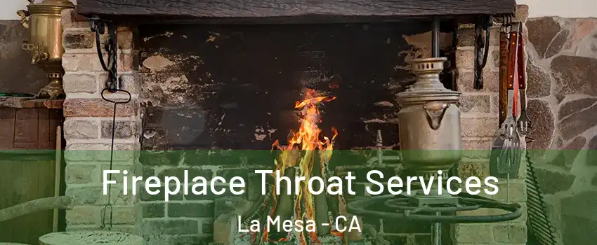  Fireplace Throat Services La Mesa - CA