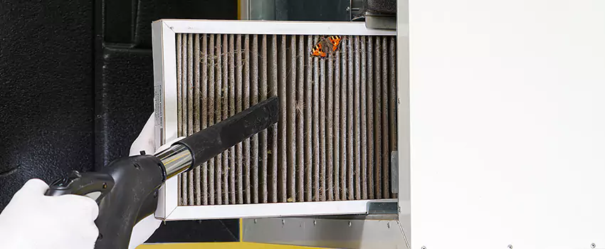 Clogged Air Duct Cleaning Process in La Mesa, CA