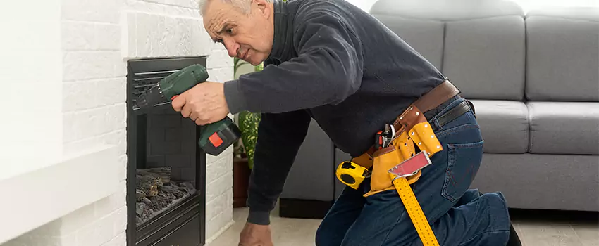 New Indoor Fireplace Installation in La Mesa, California