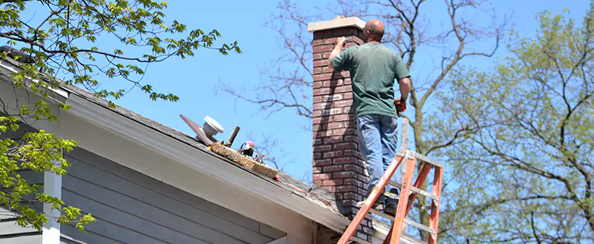 Vinyl and PVC Chimney Flashing Installation in La Mesa, CA